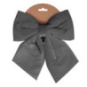 Set 4 Fiocchi Tessuto Argento 25x28 cm Decorazione Casa