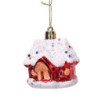 Set 6 Casette Plastica Rosso 17,4x5,8x5,8 cm Decorazioni Natale