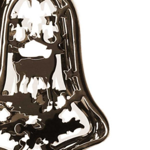 Zoom Set di 6 Campane metallo oro cm 8,2x2,5x12/23/30