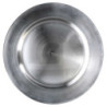 Set di 6 Sottopiatti Plastica Argento Tondi Ø33 cm Eleganti