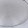 Set di 6 Sottopiatti Plastica Argento Tondi Ø33 cm Eleganti