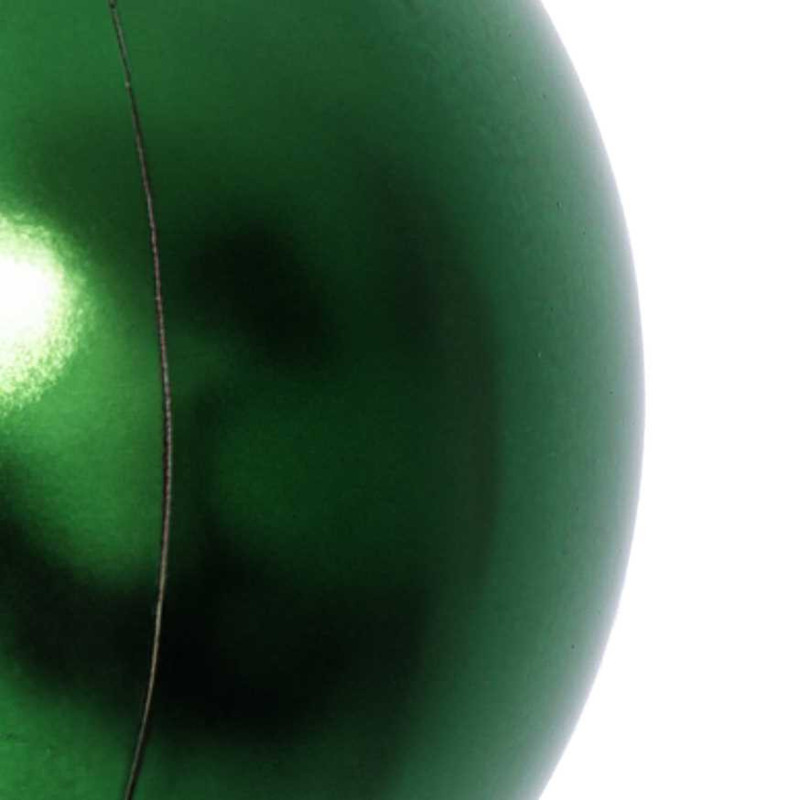 Set di 6 Sfere Plastica Verde Ø15 cm Decorazioni Natalizie