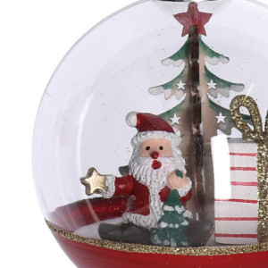 Zoom Set di 2 Sfere plastica con regalo trasparente cm ø10h11,5