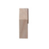 Set di 4 Soldatini Legno in Casetta Naturale 13,5 cm Decorazione
