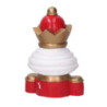 Set di 2 Soldatini Resina Busto Rosso 15 cm Decorazione Natale