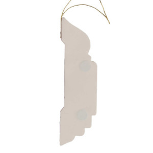 Zoom Set di 6 Sfere carta a nido d'ape avorio cm ø8,5h15