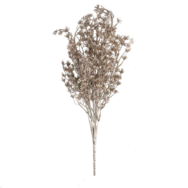 Set di 6 Rami Plastica Metallizzato Oro Rosa h45 cm Decorazione