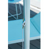 Ombrellone Grecale 4x4 acrilico fusto alluminio Made in Italy Moia