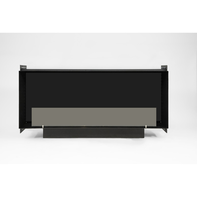 Biocamino da incasso 150cm fondale liscio moderno a bioetanolo