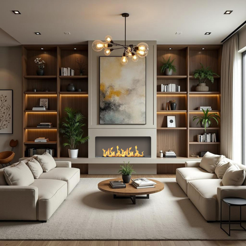 Bruciatore a bioetanolo slim smart 100cm da incasso Pro Line