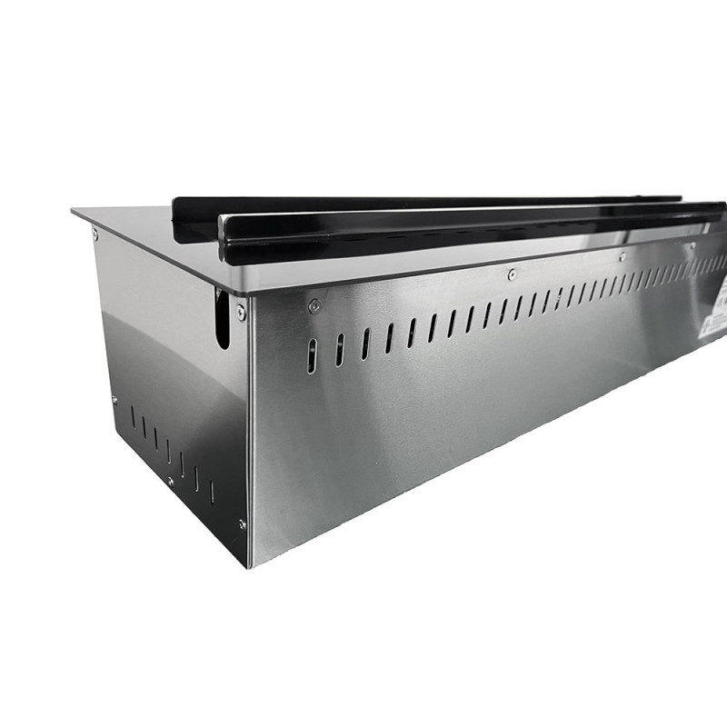 Camino elettrico a vapore 3D da incasso 75cm Pro Line