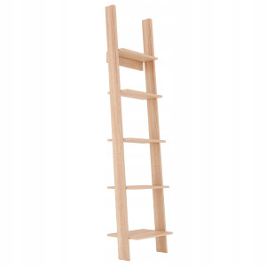 Mensola a scala rovere Sonoma 189x45x29 cm per fiori e libri