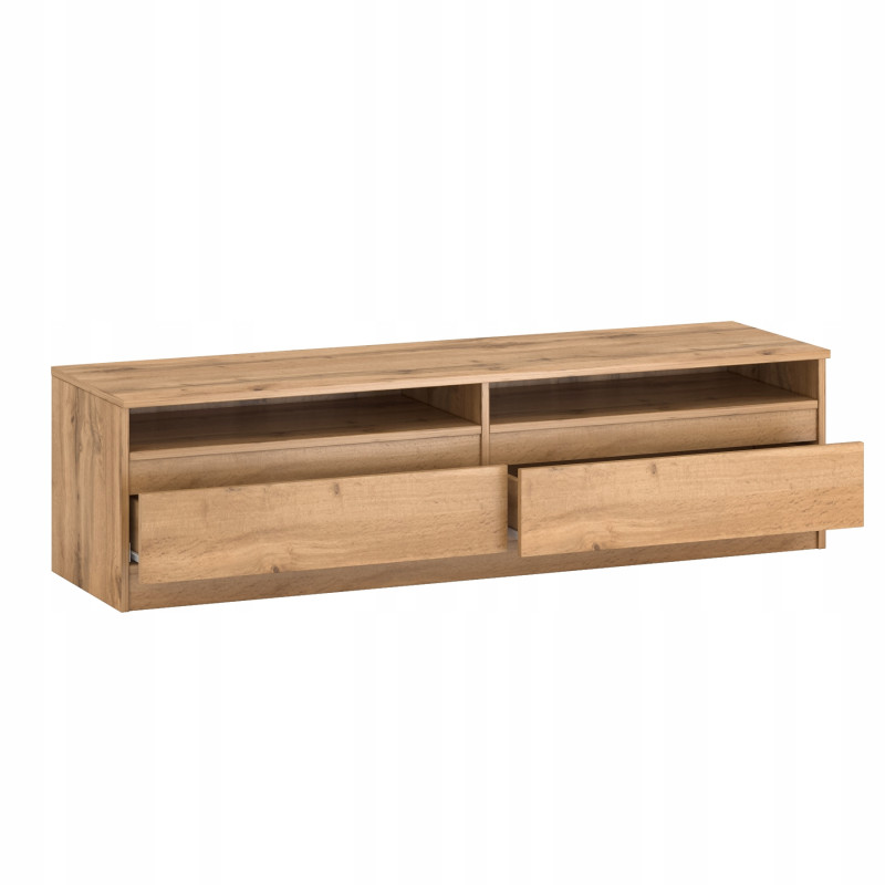 Mobile TV Rovere Wotan 140 cm moderno per soggiorno