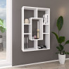 Mensola da Terra a Parete 90x60x20 cm Bianco Opaco Moderna