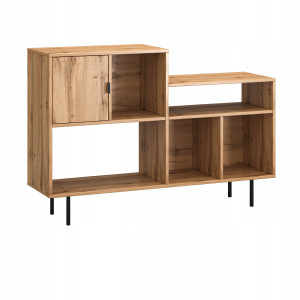 Mobile TV rovere Wotan con gambe in metallo soggiorno moderno