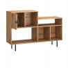 Mobile TV rovere Wotan con gambe in metallo soggiorno moderno