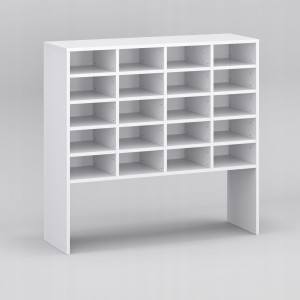 Zoom Scarpiera Scarpiera Bianca 104x100x33