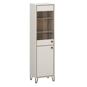 Mensola Tirion A Shelf 1D cashmere/Delano oak moderna 138 cm