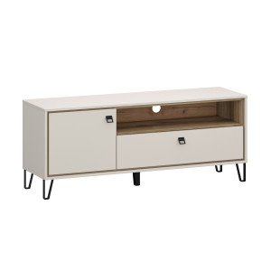 Mobile TV Tirion B 138 cm rovere/cashmere Delano moderno