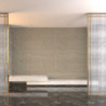 Pannello decorativo effetto roccia pietra 3D grigio cemento