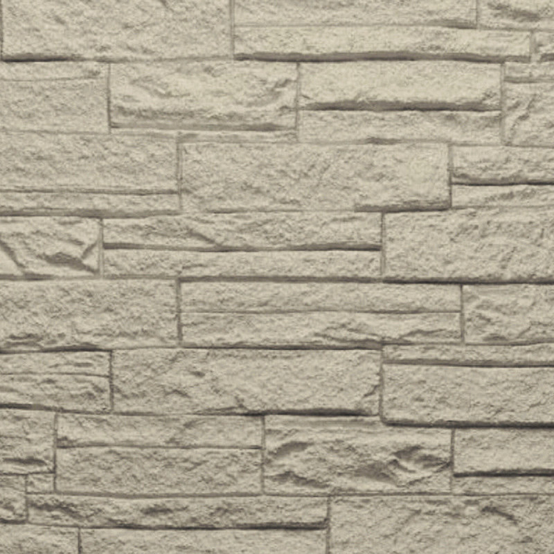 Pannello decorativo effetto pietra mattoni 3D greige tortora
