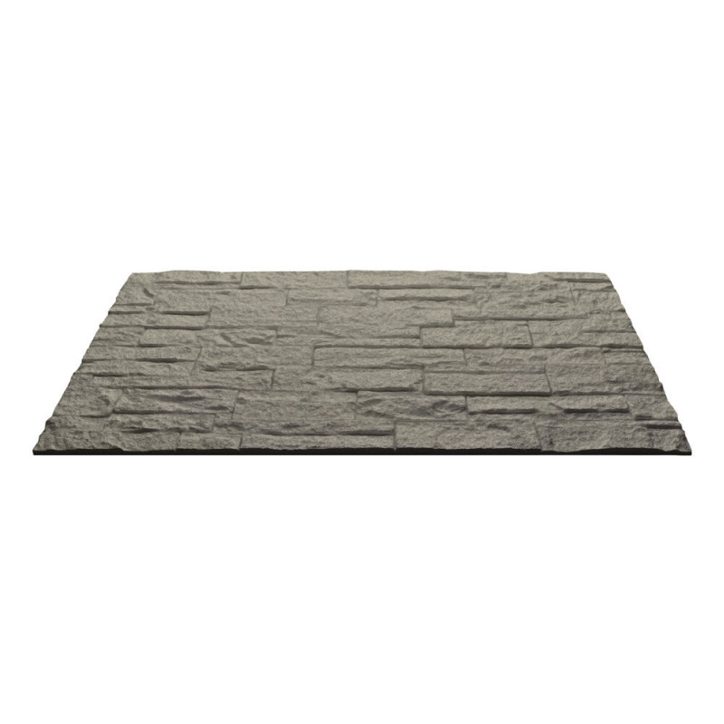 Pannello decorativo effetto pietra mattoni 3D greige tortora