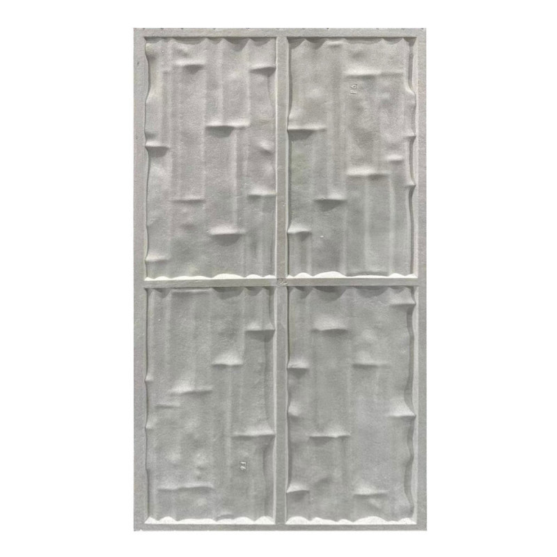 Pannello decorativo effetto pietra mattoni 3D greige tortora