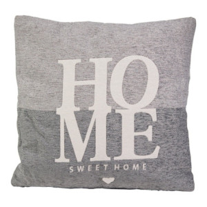 Cuscino Arredo Sfoderabile Sweet Grigio 45x45 Grigio