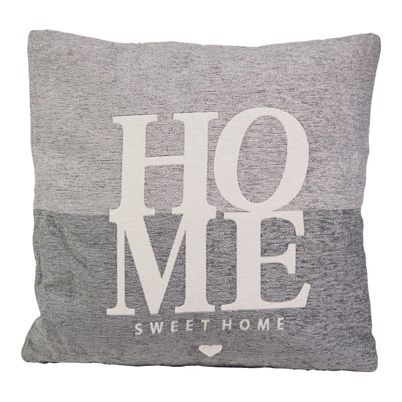 Cuscino Arredo Sfoderabile Sweet Grigio 45x45 cm Elegante