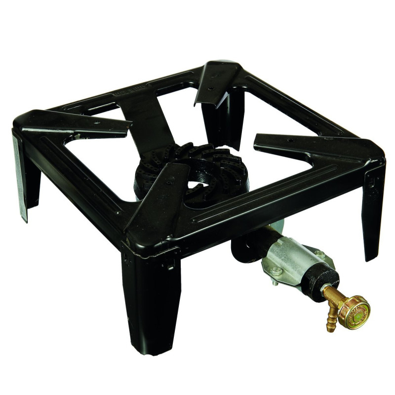 Fornello Minidrago ghisa 30x30x13 a gas - potente e compatto