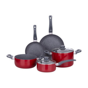 Batteria 7 Pezzi Helios Alluminio Stampato