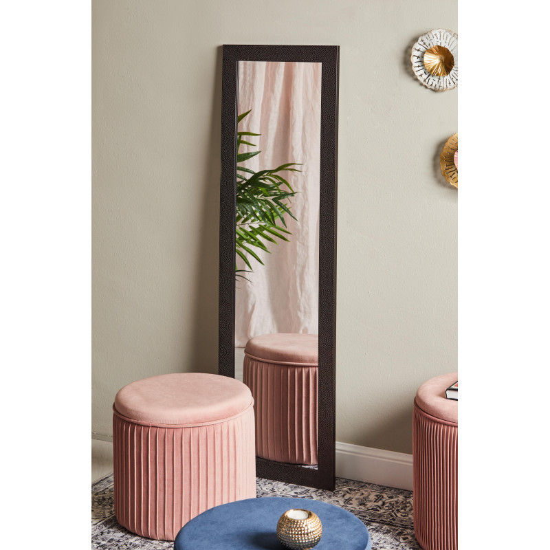 Pouf contenitore Leon rosa 38x38x35 - pratico e decorativo