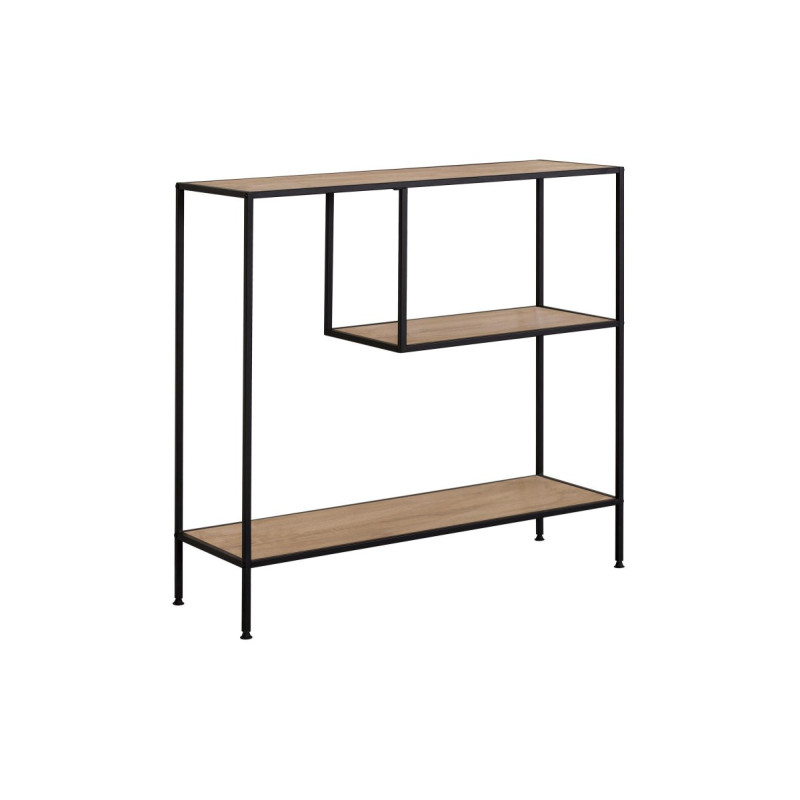 Scaffale Metallo e Legno 100x33x96cm: Robusto e Versatile