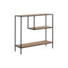 Scaffale Metallo e Legno 100x33x96cm: Robusto e Versatile