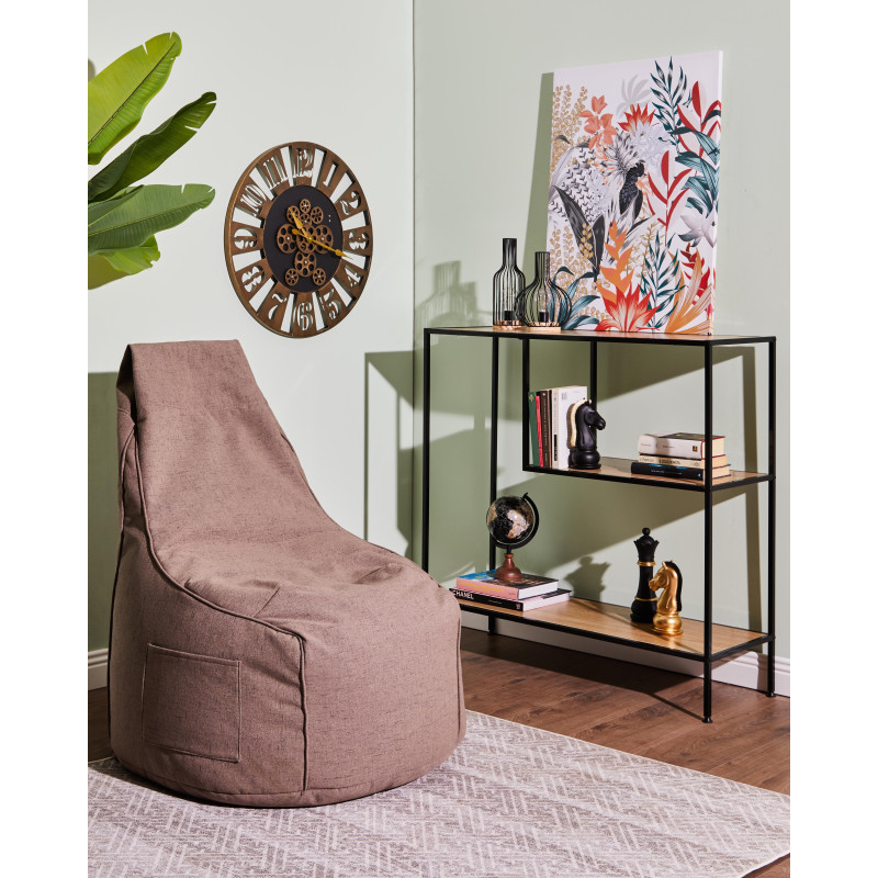 Scaffale Metallo e Legno 100x33x96cm: Robusto e Versatile