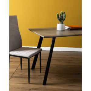 Zoom Tavolo Kos 140x80x75 Grigio