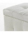 Pouff contenitore Dado - bianco
