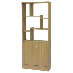 Libreria Phoenix 70x24x170cm Legno Marrone