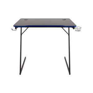 Zoom Scrivania Gaming Flame Nera/blu 80x50x75
