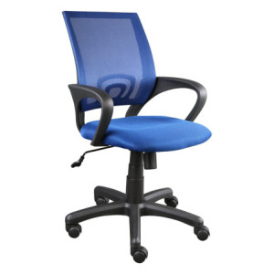 Poltrona Ufficio Business Blu 48x48x95