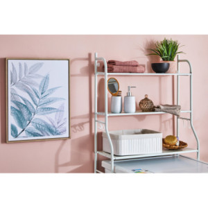 Zoom Set 2 Pezzi Sandy In Ceramica Amica Cromato 1 Dosasapone 1 Portaspazzolino