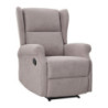 Poltrona Relax Maribel Poliestere Tortora Reclinabile Manuale