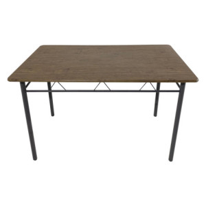 Tavolo Cecilia In Mdf Marrone E Metallo Grigio Scuro
Dimensione 120x70x74cm