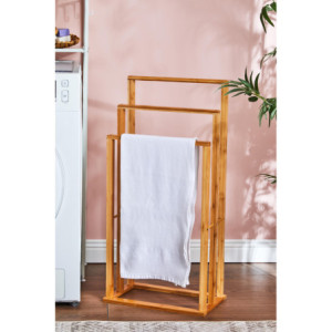 Zoom Porta Salviette 3 Altezze Seymour In Bamboo