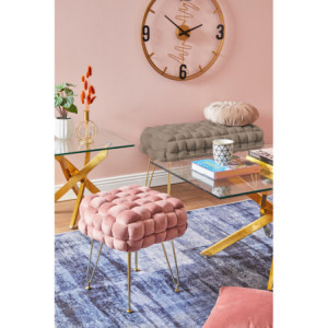 Zoom Cassapanca Intrecciata Giselle 76x38x42,5 Cm Beige