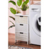 Cassettiera 3C Fez Bianco Cassetti Etnici Beige 34x25x62cm