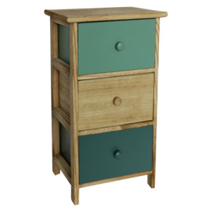 Cassettiera 3c Nice 
Ottanio/na
34x25x62cm