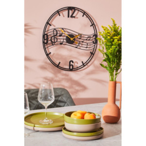 Zoom Orologio Da Parete Musica 60cm
In Metallo
Nero