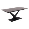 Tavolo Allungabile Oliver Ceramica Nero Marmo 160/200x90x75cm