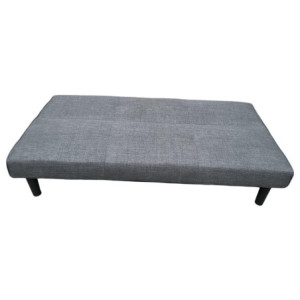 Zoom Divano Letto Astrid In Tessuto Grigio Scuro Dimensione 168x78x74cm